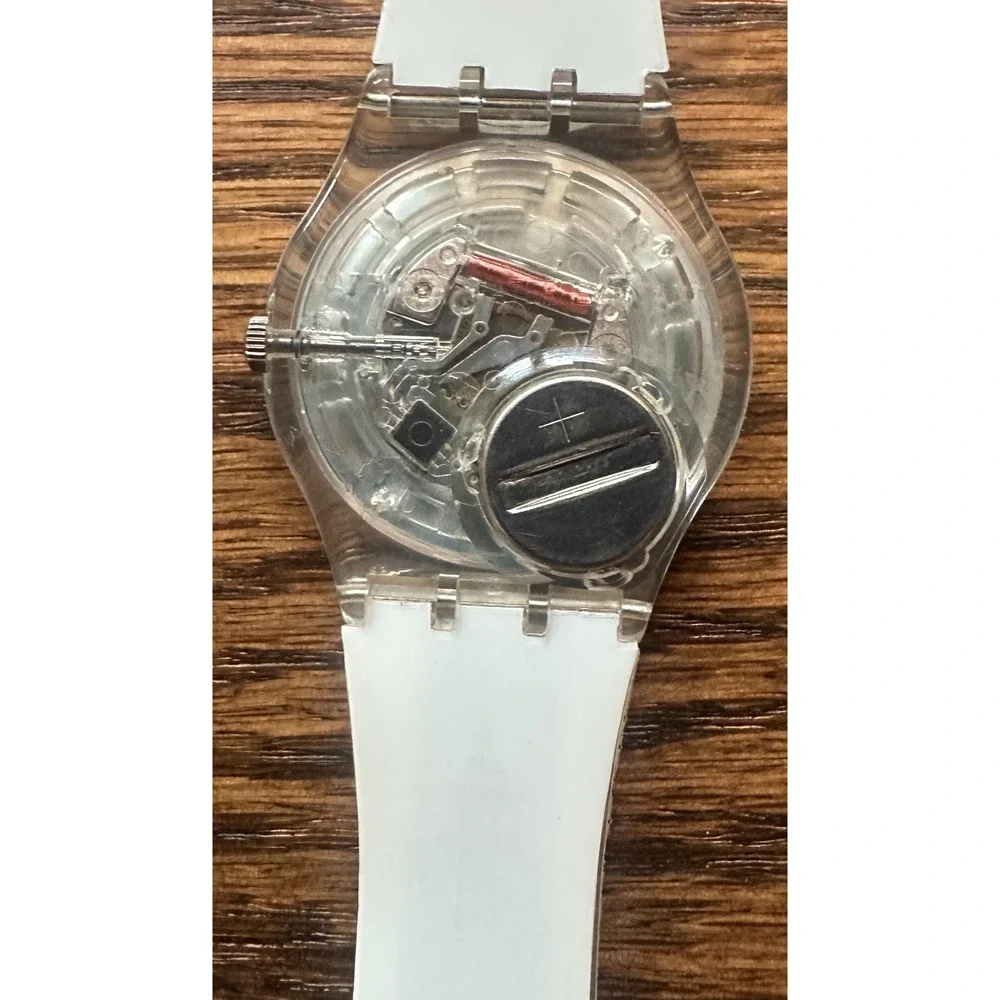 Swatch Gent GK309 Watch Empire State Building Lighting Schedule New York Vintage